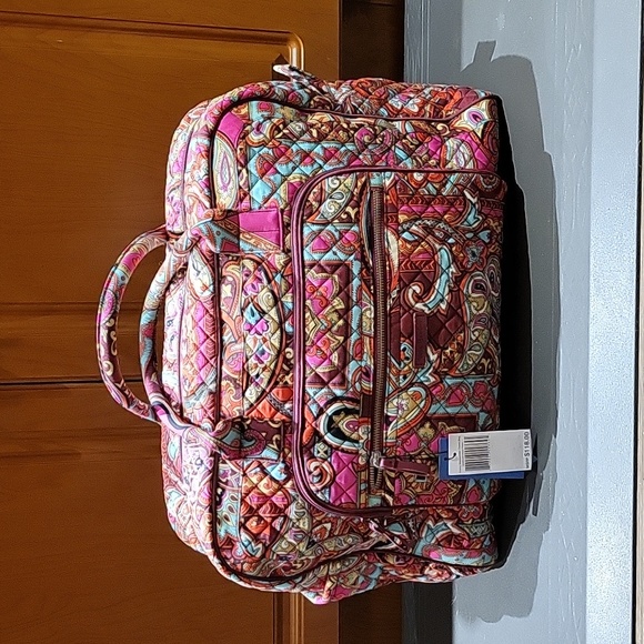 NWT: Vera Bradley Iconic Weekender Travel Bag